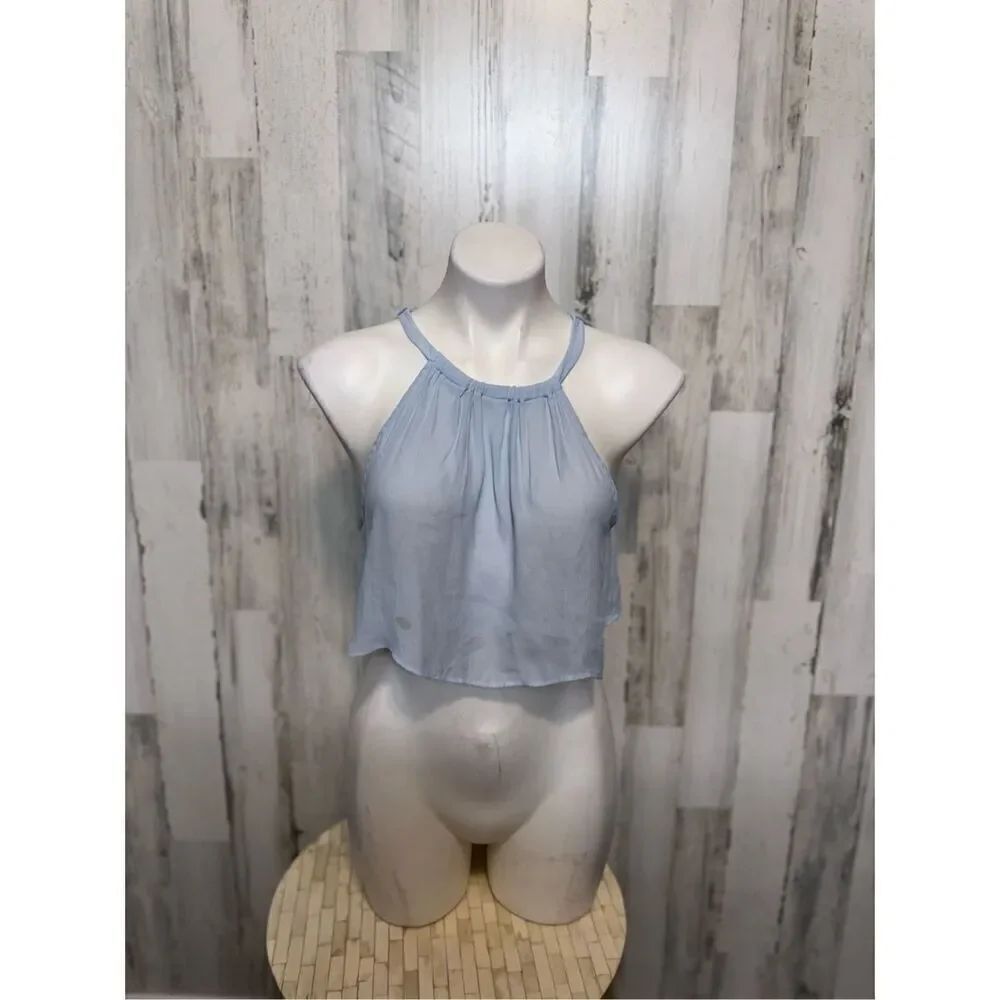 Blue tank top